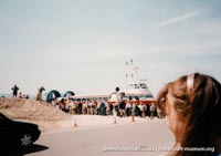 AP1-88 hovercraft promotional day by BHC -  (credit: The <a href='http://www.hovercraft-museum.org/' target='_blank'>Hovercraft Museum Trust</a>).
